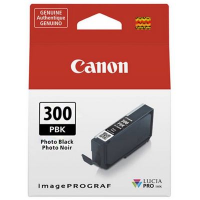 Tusz Oryginalny Canon PFI-300PBK (4193C001) (Czarny Foto)