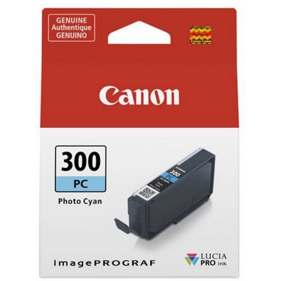 Tusz Oryginalny Canon PFI-300PC (4197C001) (Błękitny Foto)