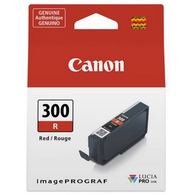 Tusz Oryginalny Canon PFI-300R (4199C001) (Czerwony)