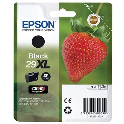 Tusz Oryginalny Epson 29 XL (C13T29914010) (Czarny)