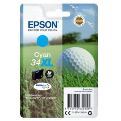 Tusz Oryginalny Epson 34 XL (T3472) (Błękitny)