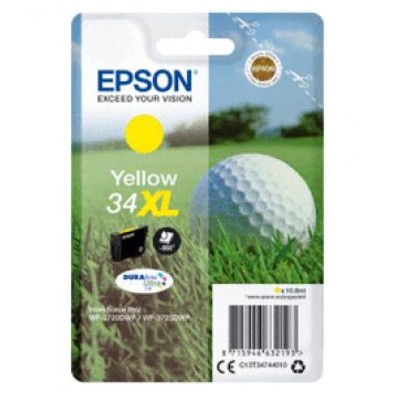 Tusz Oryginalny Epson 34 XL (T3474) (Żółty)