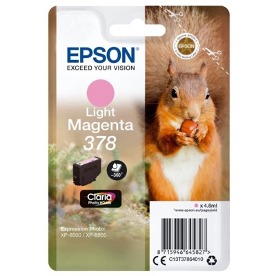 Tusz Oryginalny Epson 378 (378) (Jasny purpurowy)