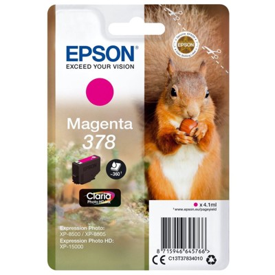 Tusz Oryginalny Epson 378 (378) (Purpurowy)