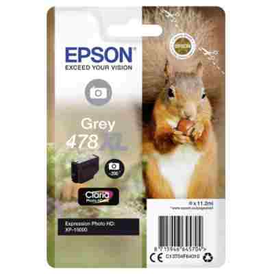 Tusz Oryginalny Epson 478 XL (478XL) (Szary)