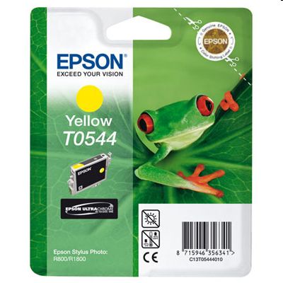 Tusz Oryginalny Epson T0544 (C13T05444010) (Żółty)