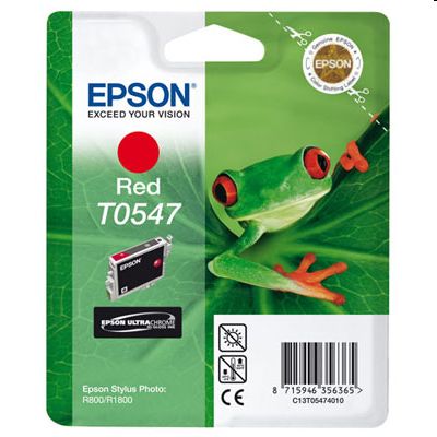 Tusz Oryginalny Epson T0547 (C13T05474010) (Czerwony)