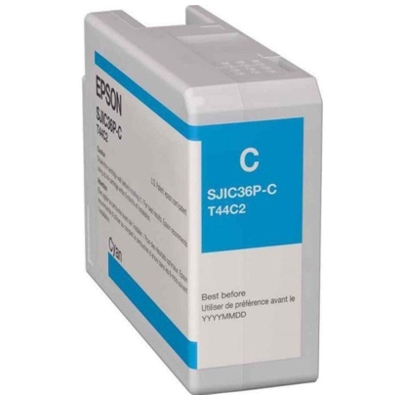 Tusz Oryginalny Epson T44C2 (SJIC36P-C) (Błękitny)