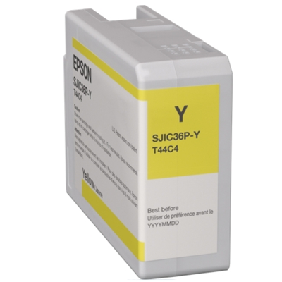 Tusz Oryginalny Epson T44C4 (SJIC36P-Y) (Żółty)