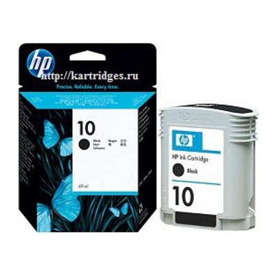 Tusz Oryginalny HP 10 (C4844AE) (Czarny)