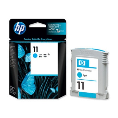 Tusz Oryginalny HP 11 (C4836AE) (Błękitny)