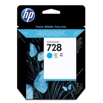 Tusz Oryginalny HP 728 40ml (F9J63A) (Błękitny)