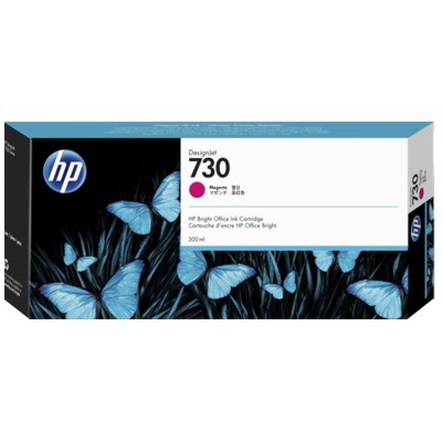 Tusz Oryginalny HP 730 300ml (P2V69A) (Purpurowy)