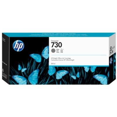 Tusz Oryginalny HP 730 300ml (P2V72A) (Szary)
