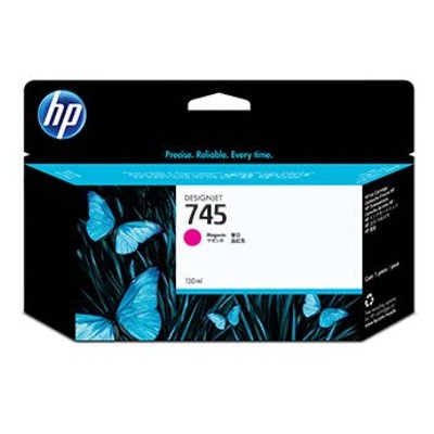 Tusz Oryginalny HP 745 130ml (F9J95A) (Purpurowy)