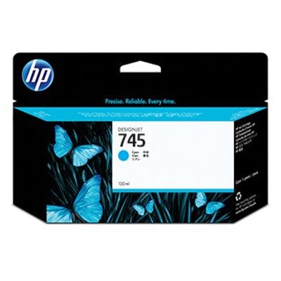 Tusz Oryginalny HP 745 130ml (F9J97A) (Błękitny)
