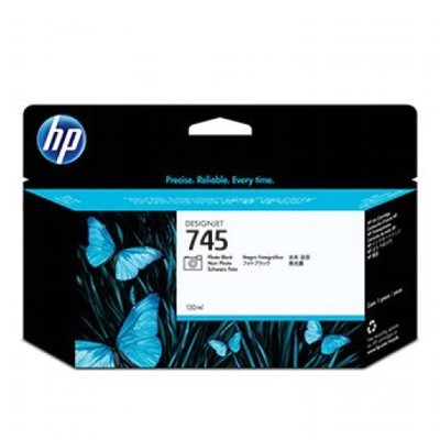 Tusz Oryginalny HP 745 130ml (F9J98A) (Czarny Foto)