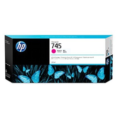Tusz Oryginalny HP 745 300ml (F9K01A) (Purpurowy)