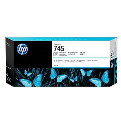 Tusz Oryginalny HP 745 300ml (F9K04A) (Czarny Foto)