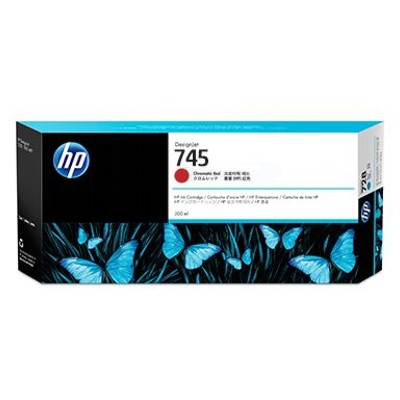 Tusz Oryginalny HP 745 300ml (F9K06A) (Czerwony)