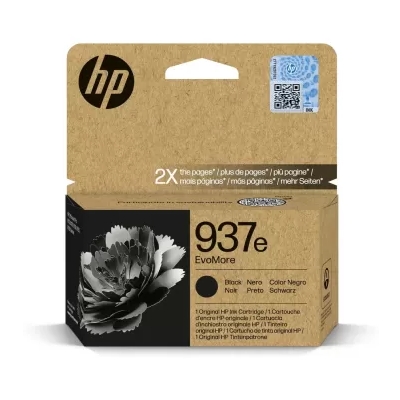 Tusz Oryginalny HP 937e (4S6W9NE) (Czarny)