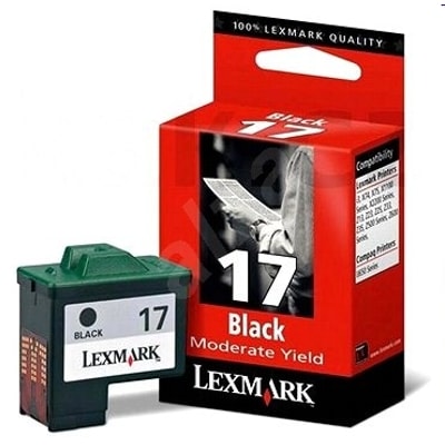 Tusz Oryginalny Lexmark 17 (80D2954) (Czarny)