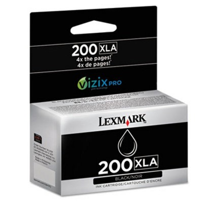 Tusz Oryginalny Lexmark 200 XL (14L0197) (Czarny)