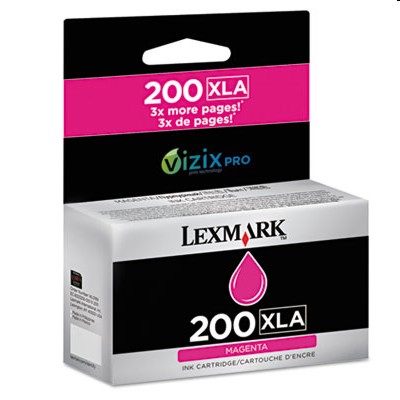 Tusz Oryginalny Lexmark 200 XL (14L0199) (Purpurowy)