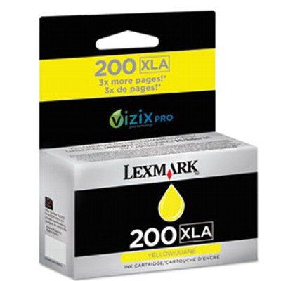 Tusz Oryginalny Lexmark 200 XL (14L0200) (Żółty)