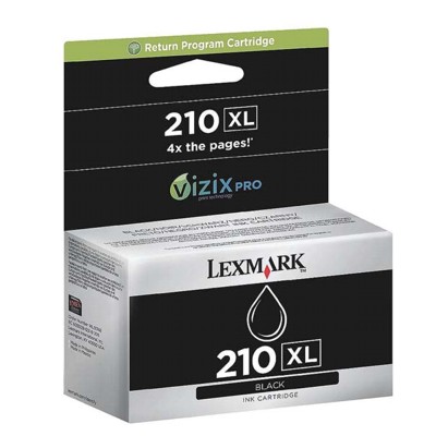 Tusz Oryginalny Lexmark 210 XL (14L0174E) (Czarny)