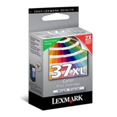 Tusz Oryginalny Lexmark 37 XL (18C2180) (Kolorowy)