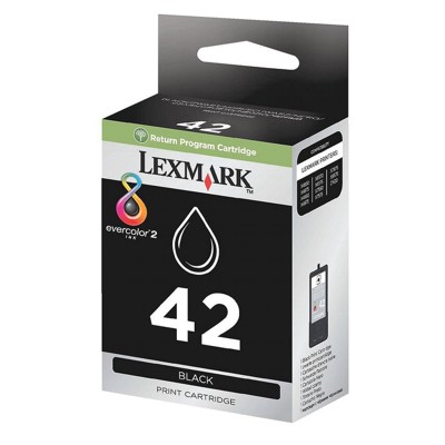 Tusz Oryginalny Lexmark 42 (X018Y0142E) (Czarny)