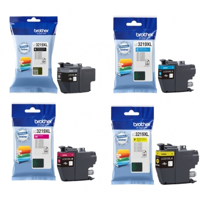 Tusze Oryginalne Brother LC-3219 XL CMYK (LC3219XLVAL) (komplet)