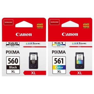 Tusze Oryginalne Canon PG-560XL + CL-561XL (3712C008) (komplet)