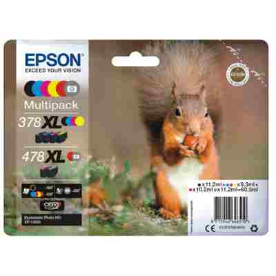 Tusze Oryginalne Epson 378 XL / 478 XL CMYK (378XL/478XL) (komplet)