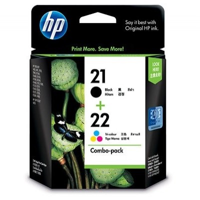 Tusze Oryginalne HP 21 XL + 22 XL (SD367AE) (komplet)