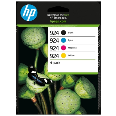 Tusze Oryginalne HP 924 CMYK (6C3Z1NE) (komplet)