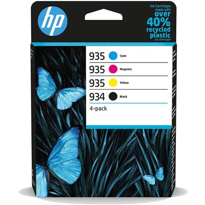 Tusze Oryginalne HP 934 BK + 935 CMY (6ZC72AE) (komplet)