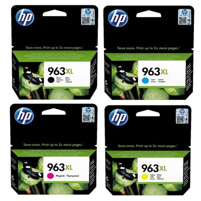 Tusze Oryginalne HP 963 XL CMYK (3YP35AE) (komplet)