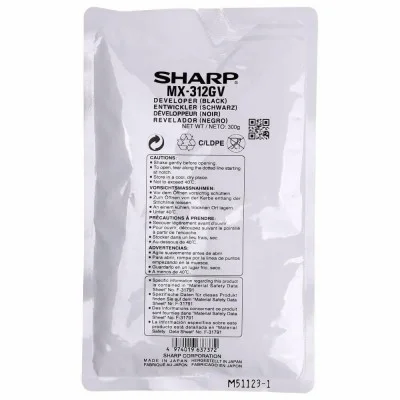 Developer Oryginalny Sharp MX-312GV (MX312GV) (Czarny)