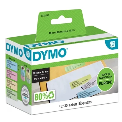 Etykiety Oryginalne DYMO LW-99011 (LW99011) (Kolorowy)