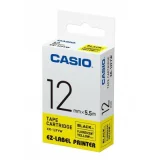 Taśma Barwiąca Oryginalna Casio XR-12FYW (XR12FYW) (Żółty) (12 mm, 5,5 m)