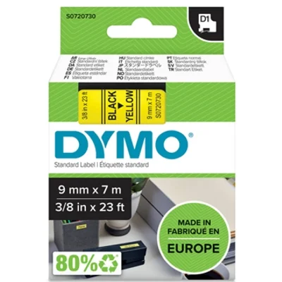 Taśma Barwiąca Oryginalna DYMO D1-40918 (D1-40918) (Żółty) (9 mm, 7 m)