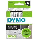 Taśma Barwiąca Oryginalna DYMO D1-45013 (D145013) (Biały) (12 mm, 7 m)