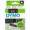 Taśma Barwiąca Oryginalna DYMO D1-45021 (D1-45021) (Czarny) (12 mm, 7 m)