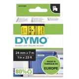 Taśma Barwiąca Oryginalna DYMO D1-53718 (D1-53718) (Żółty) (24 mm, 7 m)