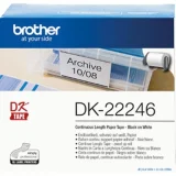 Taśma Oryginalna Brother DK-22246 (DK-22246) (Biały) (103 mm, 30,48 m, Biała)