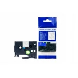 Taśma Oryginalna Brother TZe-115 (TZE115) (Przezroczysty) (6 mm, 8 m, Przezroczysta, Biały)