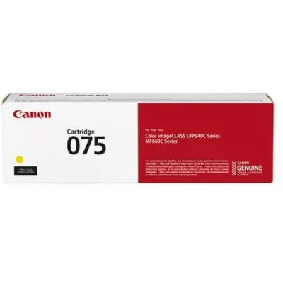 Toner Oryginalny Canon CRG-075 (6362C002) (Żółty)