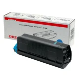 Toner Oryginalny Oki C5100 (42127407) (Błękitny) do Oki C5100